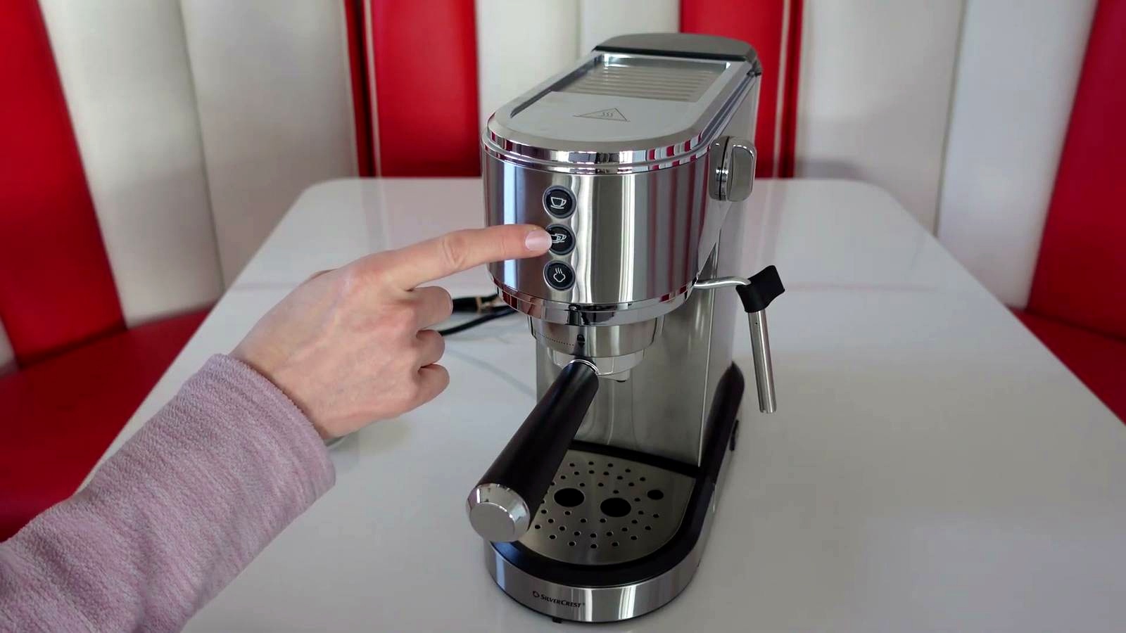 How the Silver Crest espresso machine works