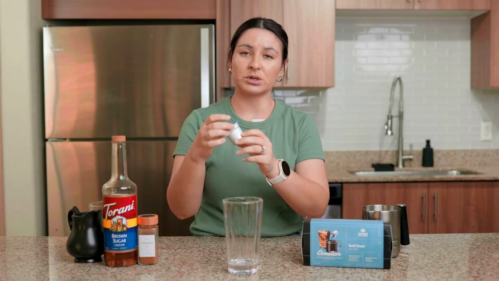 Method 2: Cometeer-Style Coffee Capsule for a Brown Sugar Oatmilk Shaken Espresso