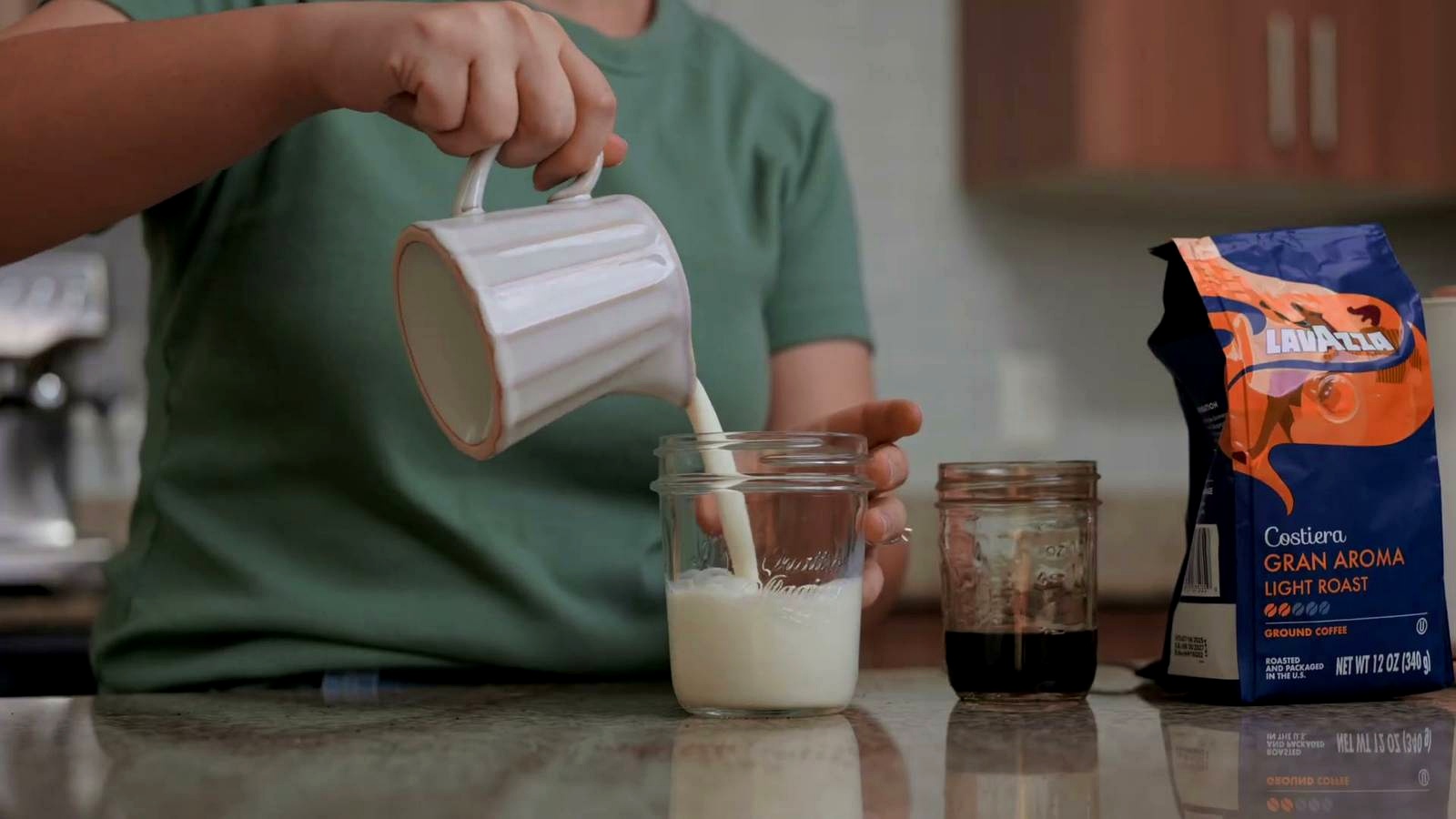 Method 5: AeroPress for an Iced Caramel Macchiato
