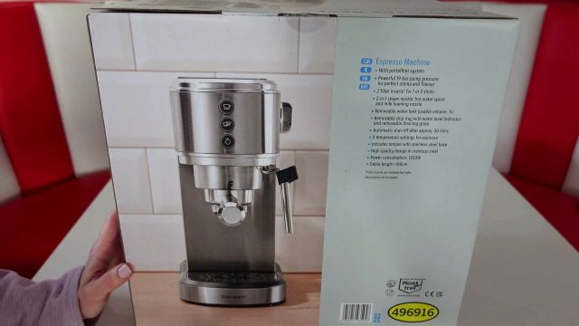 This Budget Lidl Espresso Machine Looks Great — But There’s a Catch